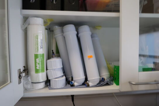 Div. Filtre, laboratorieudstyr m.m.