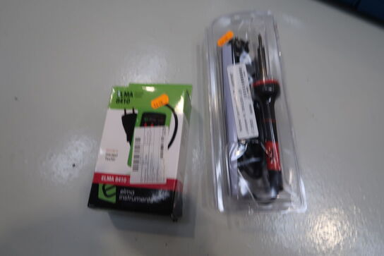 Stikkontakttester ELMA INSTRUMENTS 8410, loddekolbe