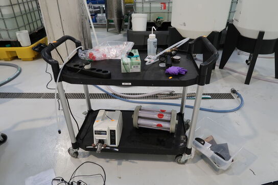 Opbevaringsvogn uden indhold