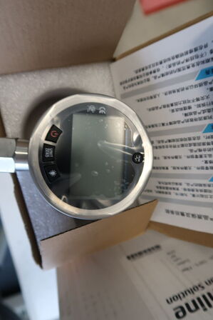 4 stk. trykmålere DECENT