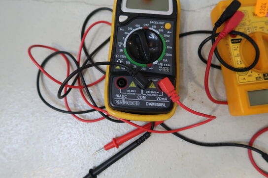 Multimeter VELLEMAN DVM850BL, Multimeter UNI-T DT830B