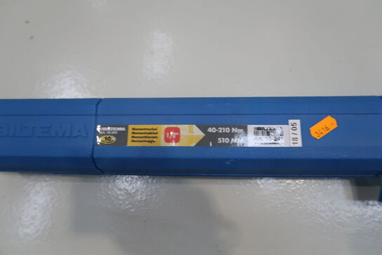 Momentnøgle BILTEMA 40-210 Nm