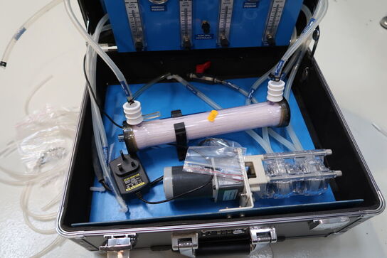 Kuffert med testapparat Forward Osmosis