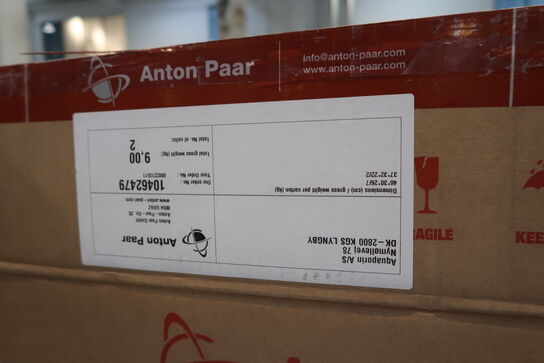 Teststation med  membraner, pumper,
ventiler, filtre, 