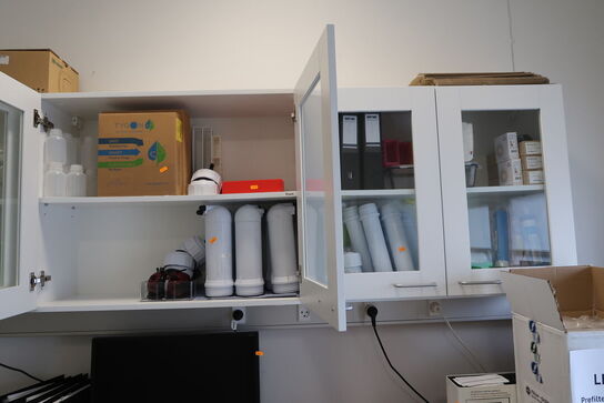 Div. Filtre, laboratorieudstyr m.m.