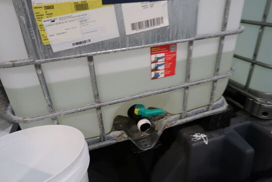 Spildekar med palletank med K-Lac