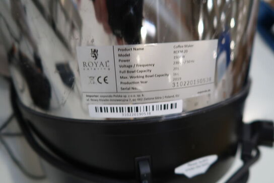 Kaffebrygger ROYAL CATERING