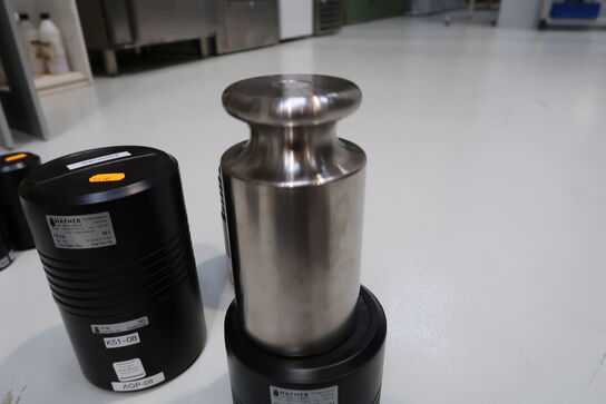 2 stk. præcisionsvægte til kalibrering HÄFNER The Perfect Weight 10 Kg