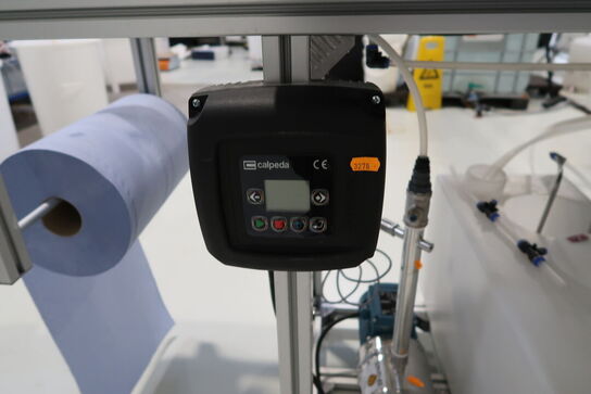 Teststation med recirculator VWR, Pumpe CALPEDA MXHL 205/B, div. Filtre m.m.