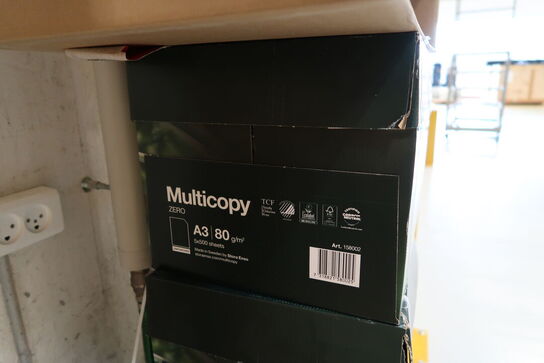 3 pakker kopipapir MULTICOPY A3