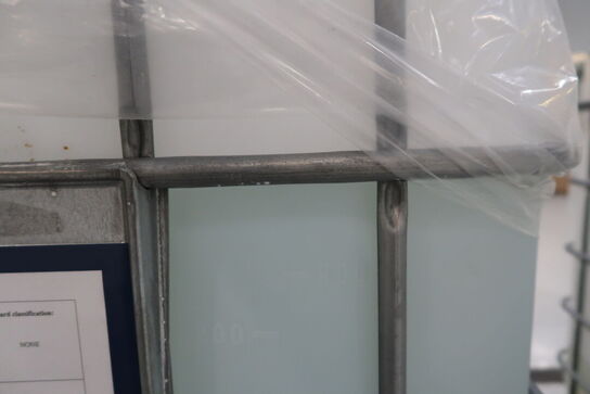 Spildekar med palletank med glycerin