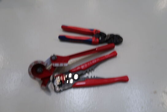 3 stk. håndværktøj