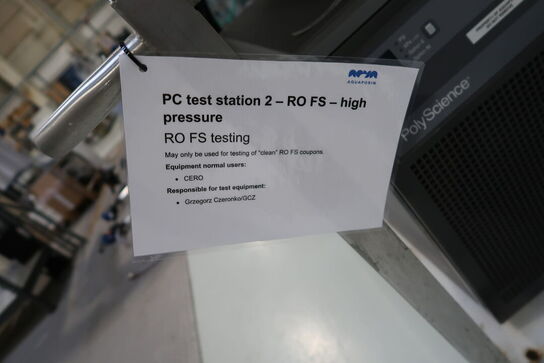 PC Teststation 2 - RO FS - High Pressure