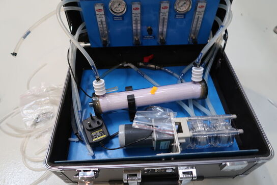 Kuffert med testapparat Forward Osmosis