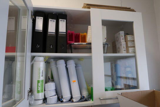 Div. Filtre, laboratorieudstyr m.m.