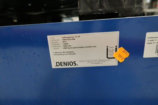 Spildekar DENIOS TC-2F