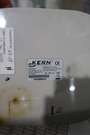 Præcisionsvægt KERN EMB 6000-I