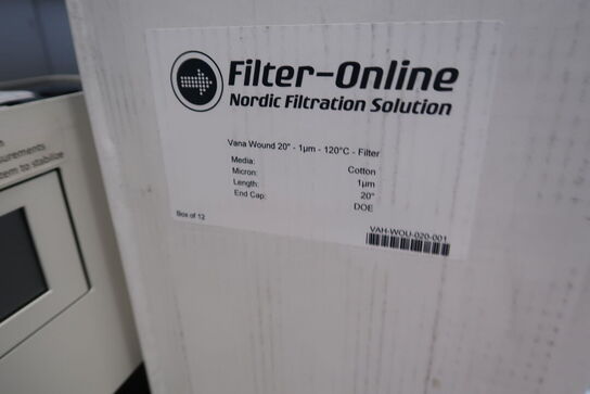 Div. Filtre, laboratorieudstyr m.m.