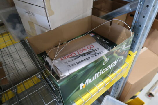 Div. Kopipapir, filtre m.m.