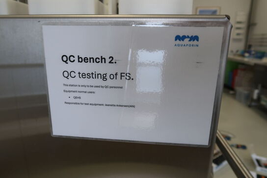 Teststation QC Testing of FS