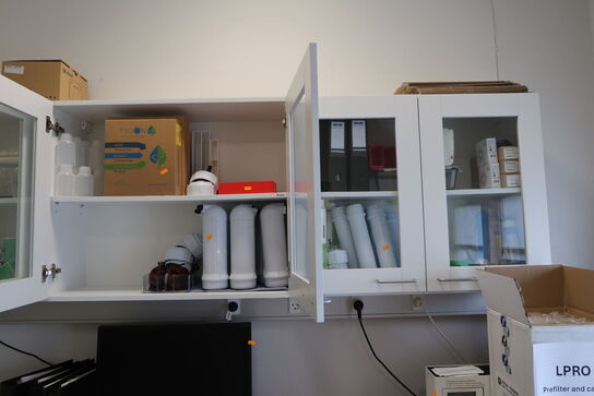 Div. Filtre, laboratorieudstyr m.m.