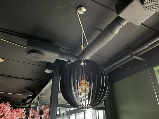 Lampe m. Træ lammeler 