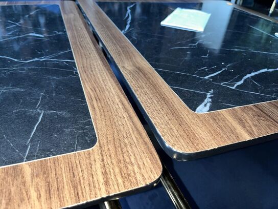 2. Stk. Cafe borde, 4. Stk. Stole i Stof