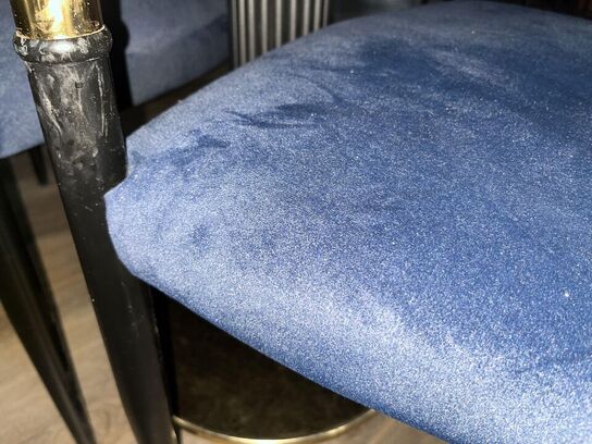 1. Stk. Cafe borde, 2. Stk. Stole i Stof