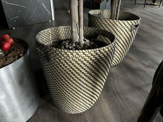 3. Stk. Plastik Planter 