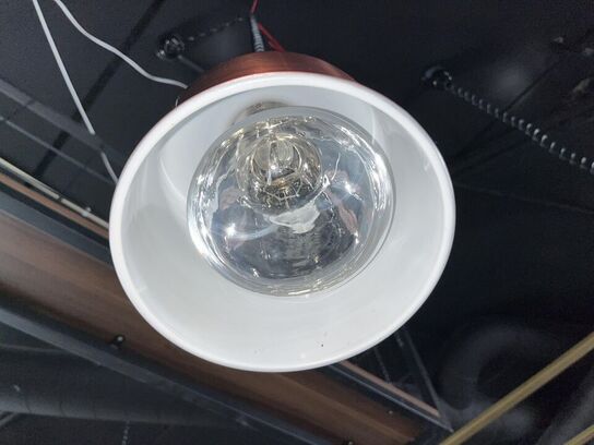 2. Stk. Varme lamper i copper