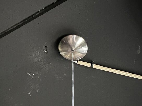 Lampe m. Træ lammeler 