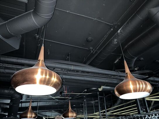 2. Stk. Copper Pendle lamper