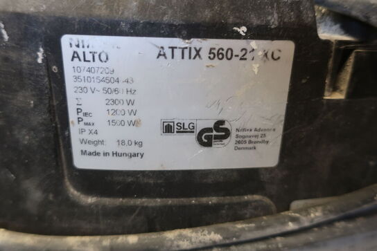 Industristøvsuger NILFISK Model: ATTIX 560-21KC