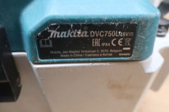 Rundsav, støvsuger  mv.  MAKITA  Model: DVC 750L, DHS 680, DCG 180, DML 805