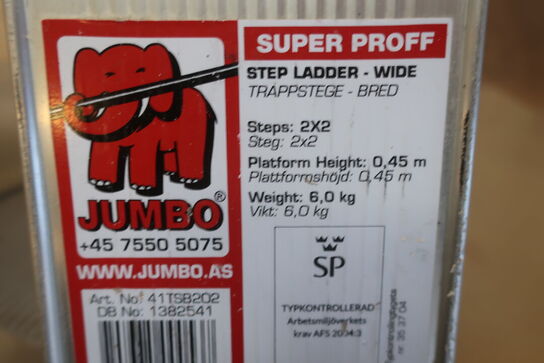2.stk. trappestiger JUMBO Model: Superproff