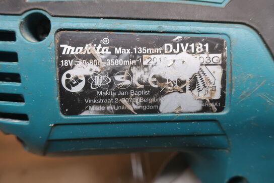  Dyksav, vinkelsliber, multiværktøj mv.  MAKITA  Model: DGA 506, DJV 181,  DTM51