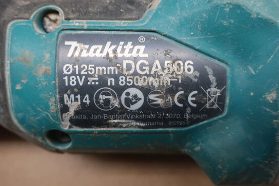 Stiksav, boremaskine mv.  MAKITA  Model: DTW 251,  DJV1S,  HP 484,  DHR 202, DFR 550,  DGA 506,  DC18RC