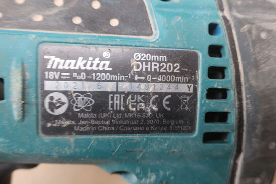 Vinkelsliber, boremaskine mv.  MAKITA  Model: DGA 506, DHP 484, DHR202, DTM51, DC18RC