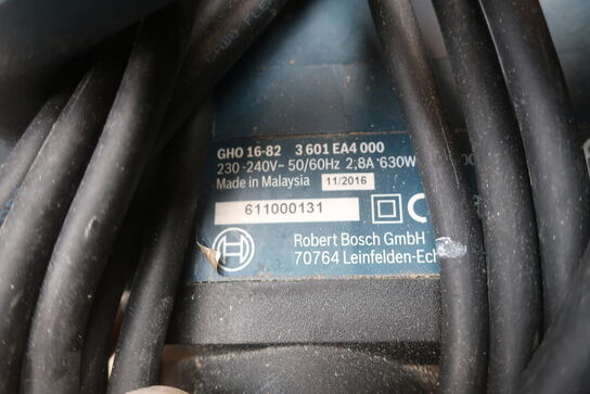 Laseropmåler, Elhøvl mv.  BOSCH Model: GHO 16-82, GLL 3-80 P