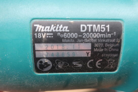 Borehammer, boremaskine mv.  MAKITA  Model: DDF 484, DHR 202, DJV 181, DTM51, DGA 506, DC18RC