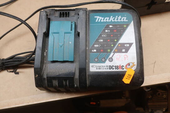 Borehammer, boremaskine mv.  MAKITA  Model: DDF 484, DHR 202, DJV 181, DTM51, DGA 506, DC18RC