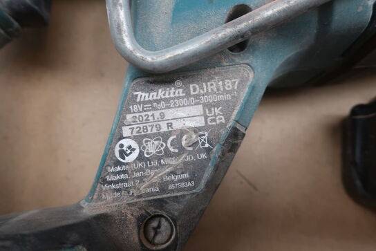 Rundsav, støvsuger  mv.  MAKITA  Model: DVC 750L, DJR 187, DC18RA, DCG 180, DHS 660