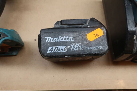 Rundsav, støvsuger  mv.  MAKITA  Model: DVC 750L, DHS 680, DCG 180, DML 805