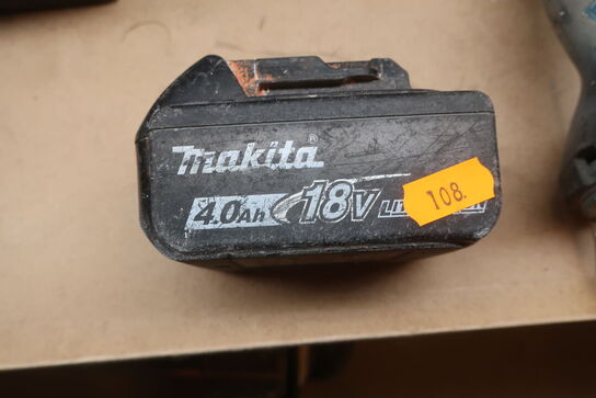 Borehammer, boremaskine mv.  MAKITA  Model: DDF 484, DHR 202, DJV 181, DTM51, DGA 506, DC18RC