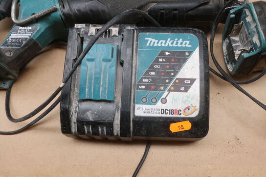 Rundsav, Borehammer mv.  MAKITA  Model: DCG 180, DHR 202, DC18RC