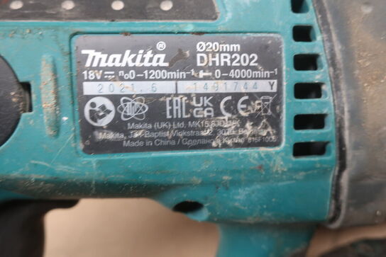 Multicutter, vinkelsliber mv.  MAKITA  Model: DGA 506, DTM 51, DHR 202, DHP 484, DC18RC