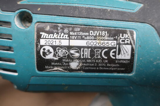 Borehammer, boremaskine mv.  MAKITA  Model: DDF 484, DHR 202, DJV 181, DTM51, DGA 506, DC18RC