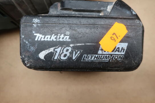 Rundsav, støvsuger  mv.  MAKITA  Model: DVC 750L, DJR 187, DC18RA, DCG 180, DHS 660