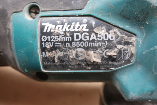 Multicutter, vinkelsliber mv.  MAKITA  Model: DGA 506, DTM 51, DHR 202, DHP 484, DC18RC