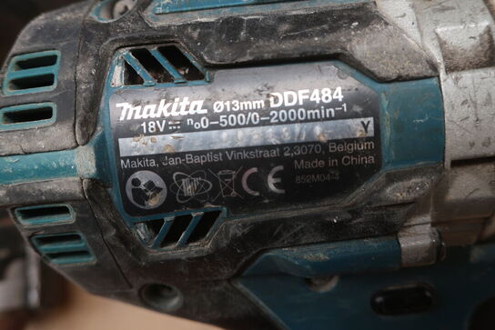 Stiksav, borerhammer mv.  MAKITA  Model: DJV 181, DHR 262, DJR 187, DTM 51, DDF 484, DC18RC